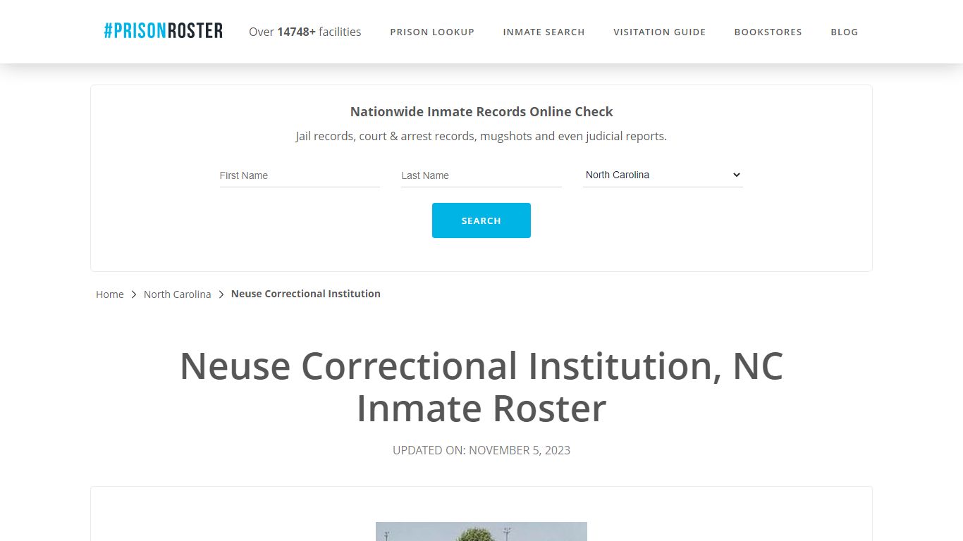 Neuse Correctional Institution, NC Inmate Roster - Prisonroster